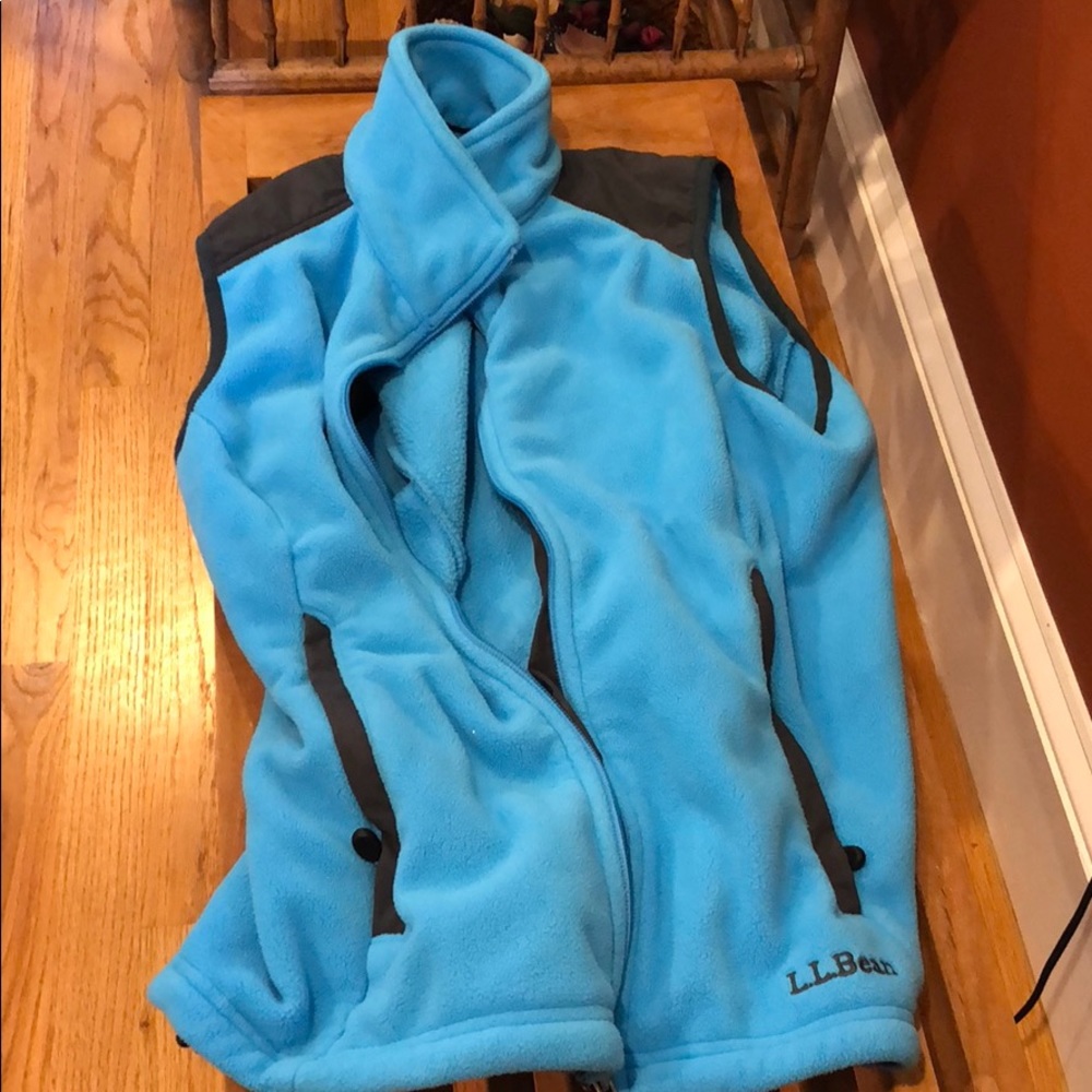 LLBean Polartec ladies vest size XS